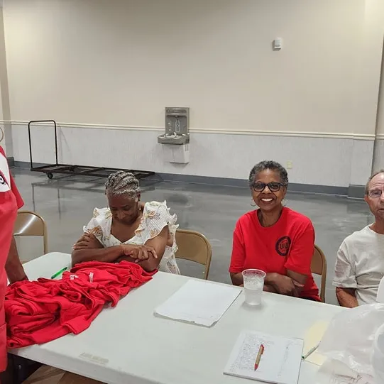 Members at the Retiree meeting - July 17, 2024